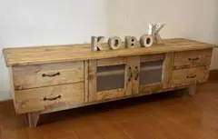 吉川ひなの プロデュース アンティーク風 テレビ台 テレビボード