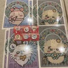 ちいかわ　クリアファイル　缶ミラー