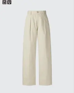 ユニクロU　デニムタックパンツ