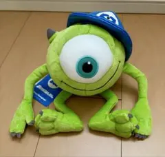 マイク・ワゾウスキ ぬいぐるみ 約30cm 青い帽子付き - メルカリ