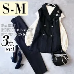 セレモニーセット ママスーツ ワンピース S M 卒園式 卒業式 入学入園 J3