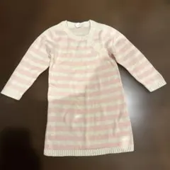 OLD NAVY ピンクストライプワンピース 18-24M 1歳半〜2歳