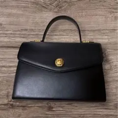 極美 定価90万 Franzi フランツィ ヴィンテージバッグ 黒 エルメス