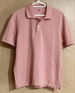 ＊美品＊［UNIQLO］ドライカノコポロシャツ PINK / Lサイズ