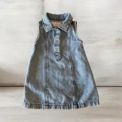 ZARA ザラ　ウオッシュデニムワンピース　2歳　92