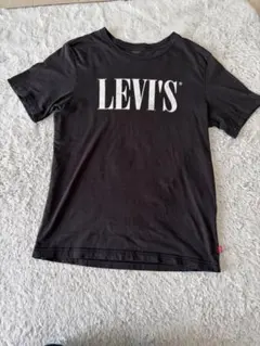 Levi's リーバイス ヴィンテージ Tシャツ ブラック ロゴ 古着