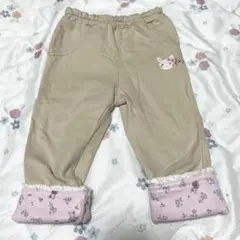 クーラクール♡ベージュパンツ　80