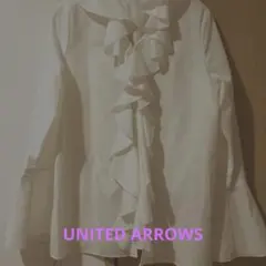 UNITED ARROWS 長袖シャツ　フリル