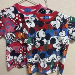 ミッキー ミニー Tシャツ 2枚セット ディズニーリゾート　120 140