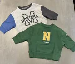 MONOSO MONTANA トレーナー 90サイズ 2点セット
