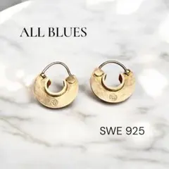 All Blues ピアス　リング All Blues ピアス リング All Blues シルバー シングルフープピアス