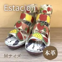 Estacion 本革 フルーツモチーフ サンダル Mサイズのサムネイル