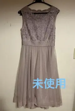 新品未使用　dorry doll ドレス フレア 膝下丈 38 M〜L