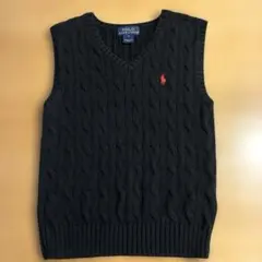 ラルフローレン ベスト ケーブル編み 5 110cm〜120cm