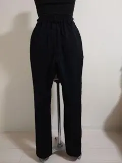 GU 黒 フレアパンツ Sサイズ