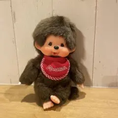 レアなSekiguchi モンチッチ ぬいぐるみ 昭和レトロ 赤 スタイ - メルカリ