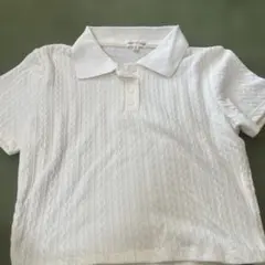 Heart Hips アイボリー　ニットセーター半袖