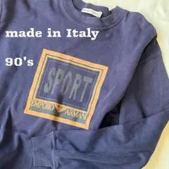 EMPORIO ARMANI 90's SPORT 長袖 ロングT イタリア製のサムネイル
