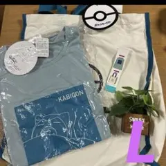 新品未使用　ポケモン　長袖Tシャツとバック　カビゴン