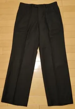 ランバン LANVIN スラックス 濃紺 ダークネイビー W85