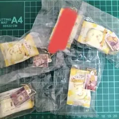 くまのプーさんスクイーズマスコット　4種セット