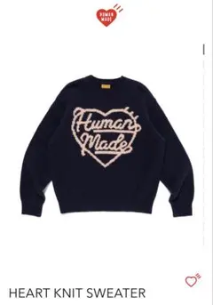 ヒ*ル様 HUMAN HOPE HEART KNIT SWEATER - メルカリ