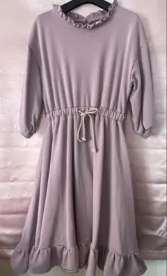 Merry jenny メリージェニー／フリルカラー ワンピース♡ピンク