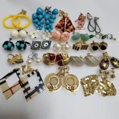イヤリング　まとめ売り　⑧ゴールドカラー等　アクセサリー
