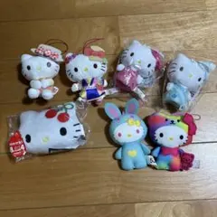 ハローキティ ぬいぐるみ マスコット セット