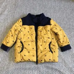 ジャンバー　イエロー＆ネイビー　90