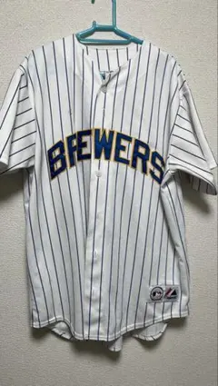マジェスティック MLB ミルウォーキー・ブルワーズ ジャージ
