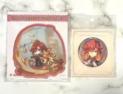 原神　マーヴィカ　アクリルスタンド　缶バッジ　セット