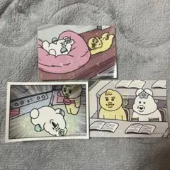 んぽちゃむ ウエハース ステッカー　3枚セット