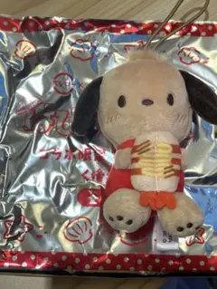 スシローはぴだんぶい後半　日焼けポチャッコ　マスコット