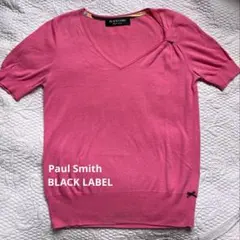 Paul SmithBLACK LABEL V首半袖ニットリボンピンクオンワードのサムネイル
