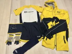 Liberta サッカーウェアセット イエロー/ネイビー　140