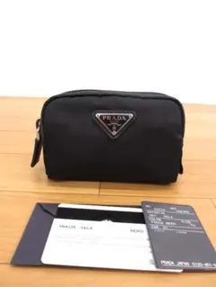 美品 プラダ 1NA339 リナイロン Re-Nylon ポーチ PRADA