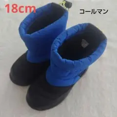 Coleman スノーブーツ　18㎝　防水　ネイビー