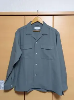 B:MING グレイッシュグリーン シャツ XL