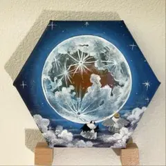 原画　手描きイラスト　アナログイラスト　オリジナルイラスト　アクリルイラスト