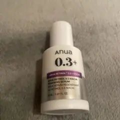 anua 0.3+ レチノール美容液 30ml
