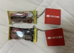 タイトー限定　どらチョコ・ホットケーキ　ミニチュアキーホルダー
