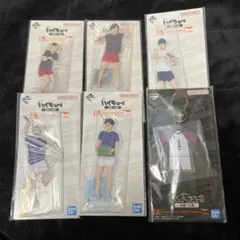 一番くじ ハイキュー!! 烏野 E賞 アクリルスタンド、F賞 アクリルチャーム