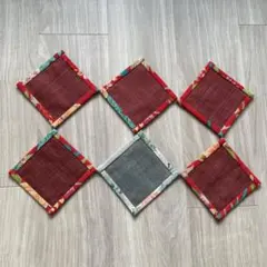 和風コースター 6枚セット