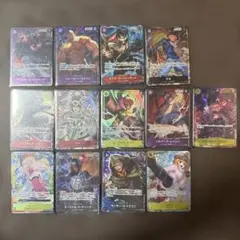 ワンピースカード SR⭐︎ パラレル まとめ売り　SEC⭐︎パラレル1枚付き