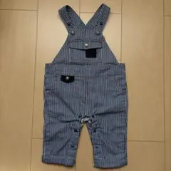 ストライプ オーバーオール 70 80 子ども服 ベビー