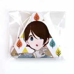 映画　ゆるキャン 各務原なでしこ　スモアパーティー 　三角型缶バッジ　スクラッチ ゆるキャン△ スモアパーティー 三角缶バッジコレクション 各務原