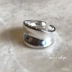 silver925 ボリュームデザインリング　シルバー925 ワイド