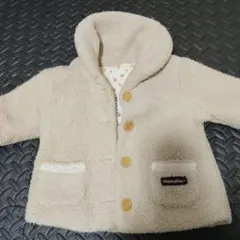 美品HappyDay フリース フード付きアウター