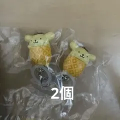 サンリオ　お手玉めじるしアクセサリー　ポムポムプリン